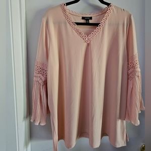Women's Alfani XL Peach blouse
